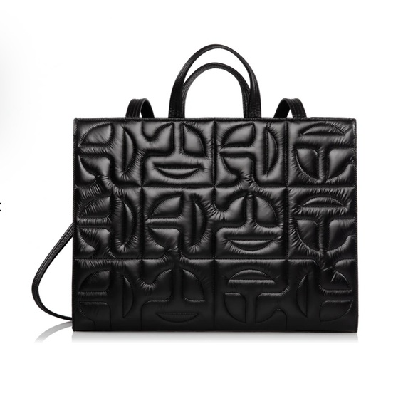 Telfar x Moose Knuckles Limited Edition Quilted Medium Shopper Custom Handle